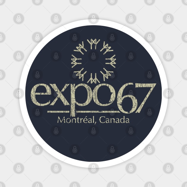 Expo 67 Montreal 1967 Magnet by JCD666